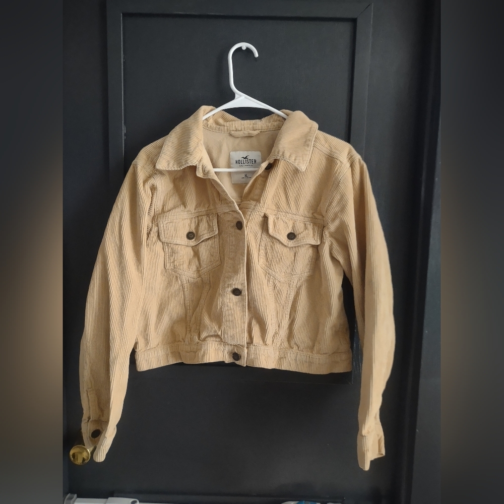 Hollister Women's Tan Corduroy Jacket